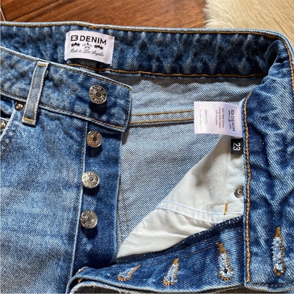 EB denim Bermuda shorts size 23 - Picture 5 of 6